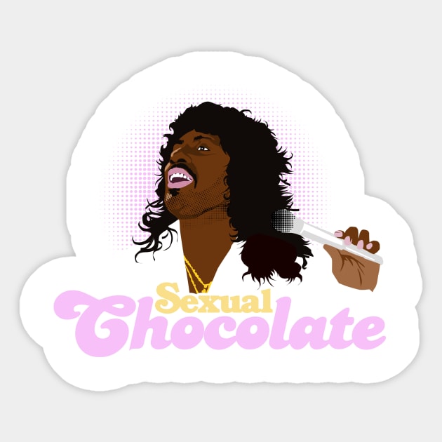 Sexual Chocolate Sticker by mosgraphix